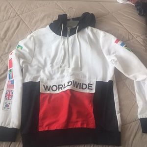 “WORLDWIDE” Anorak Jacket